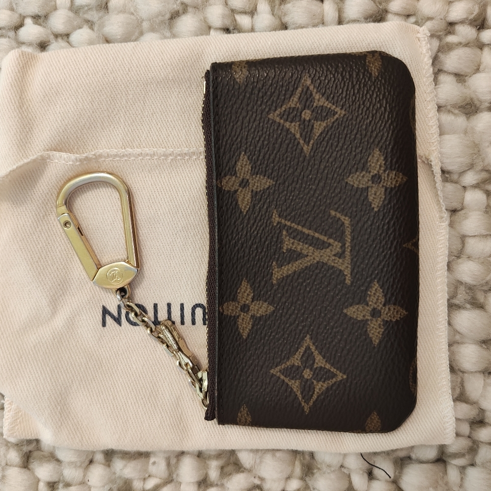 Louis Vuitton Key Clea Card Case Monogram